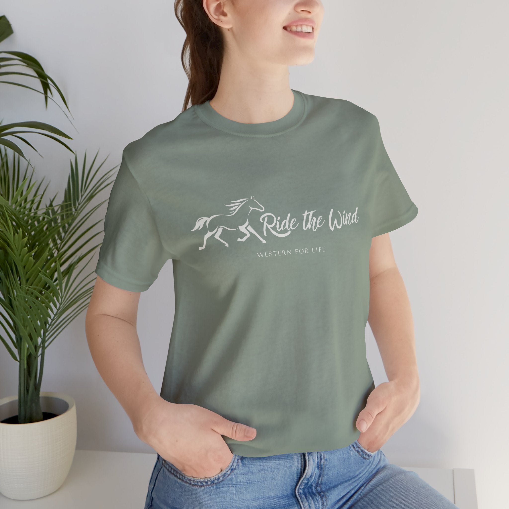Ride the Wind Horse Tee | Western for Life Collection