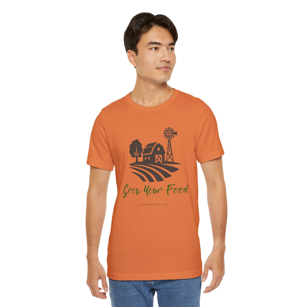 Grow Your Food T-Shirt | Farming for Life Collection