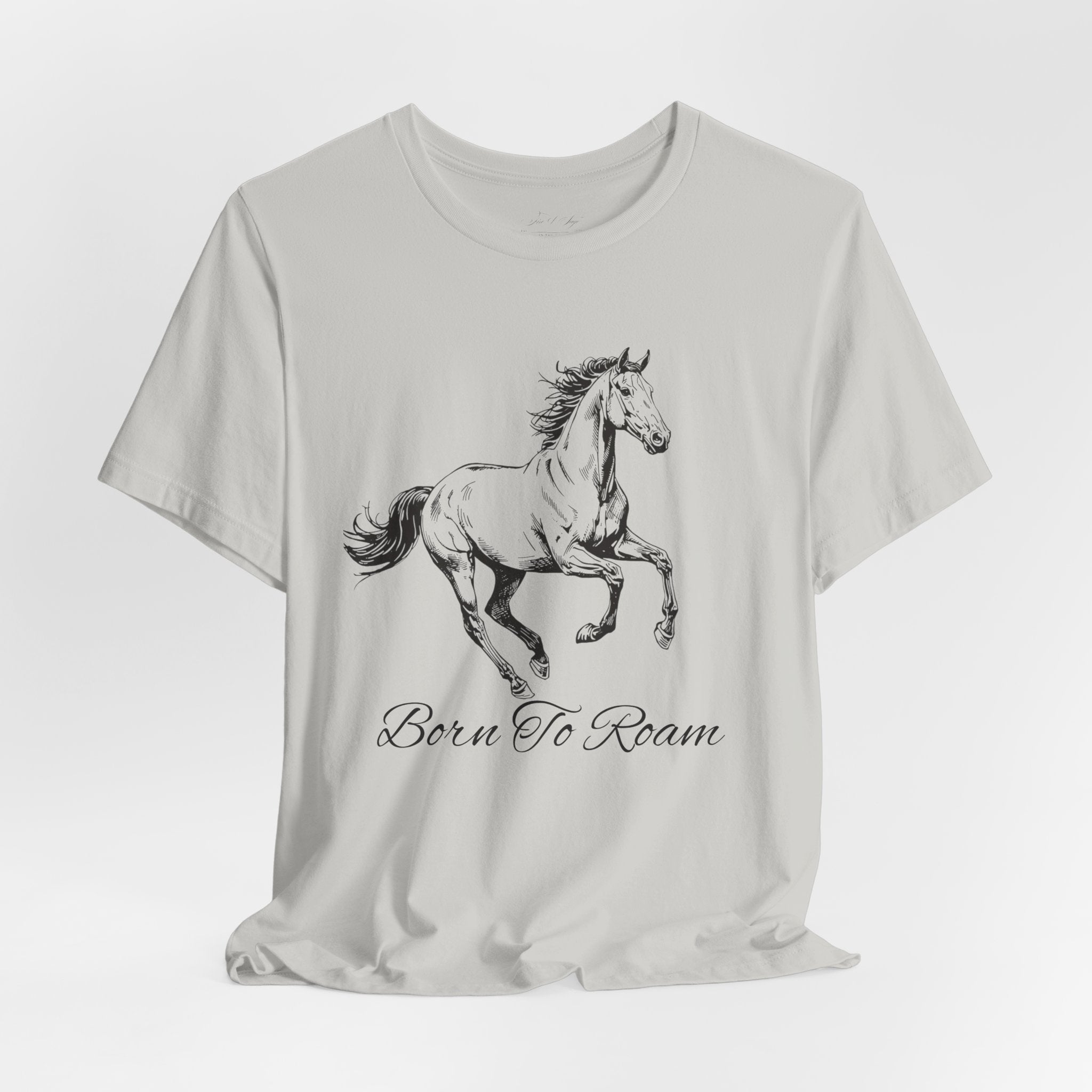 Running Horse  Tee | Horse Western Boho Shirt Born To Roam