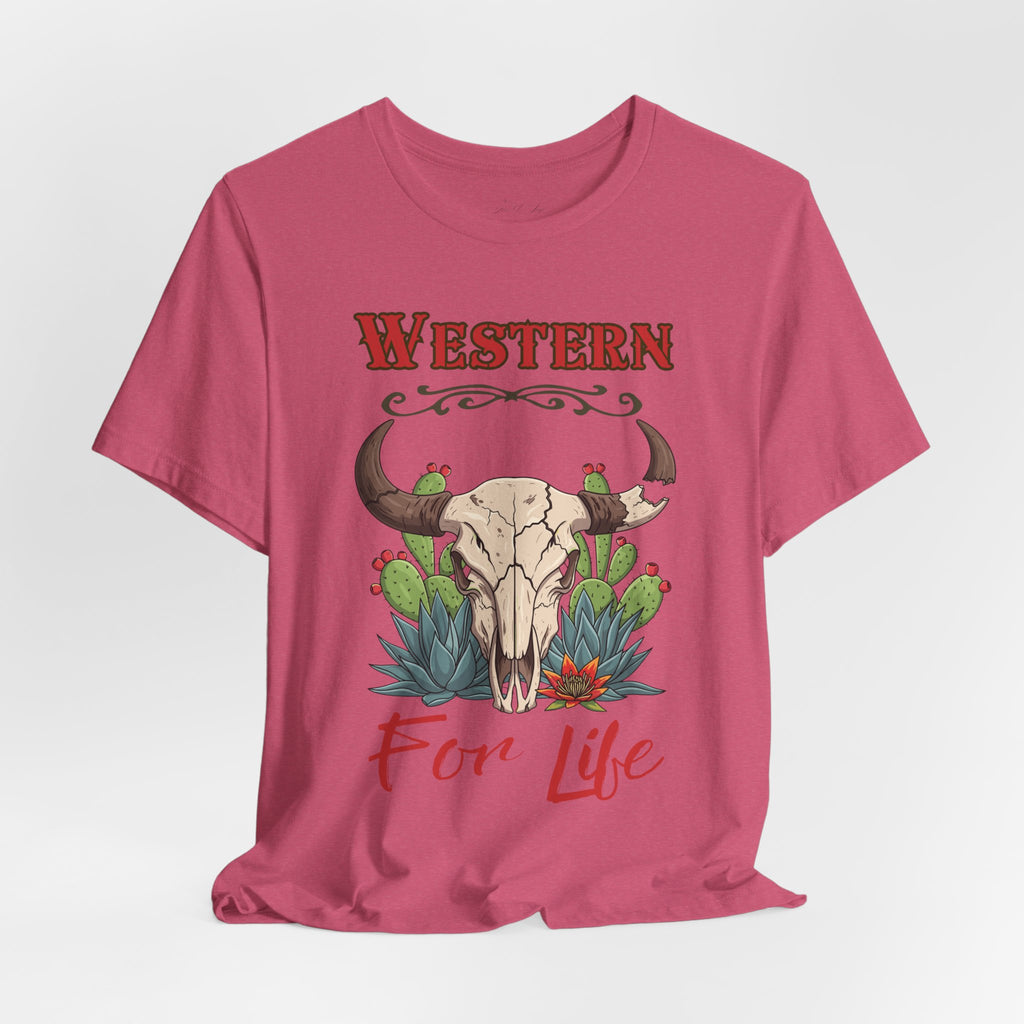 Cactus & Skull T-Shirt — Western for Life Collection