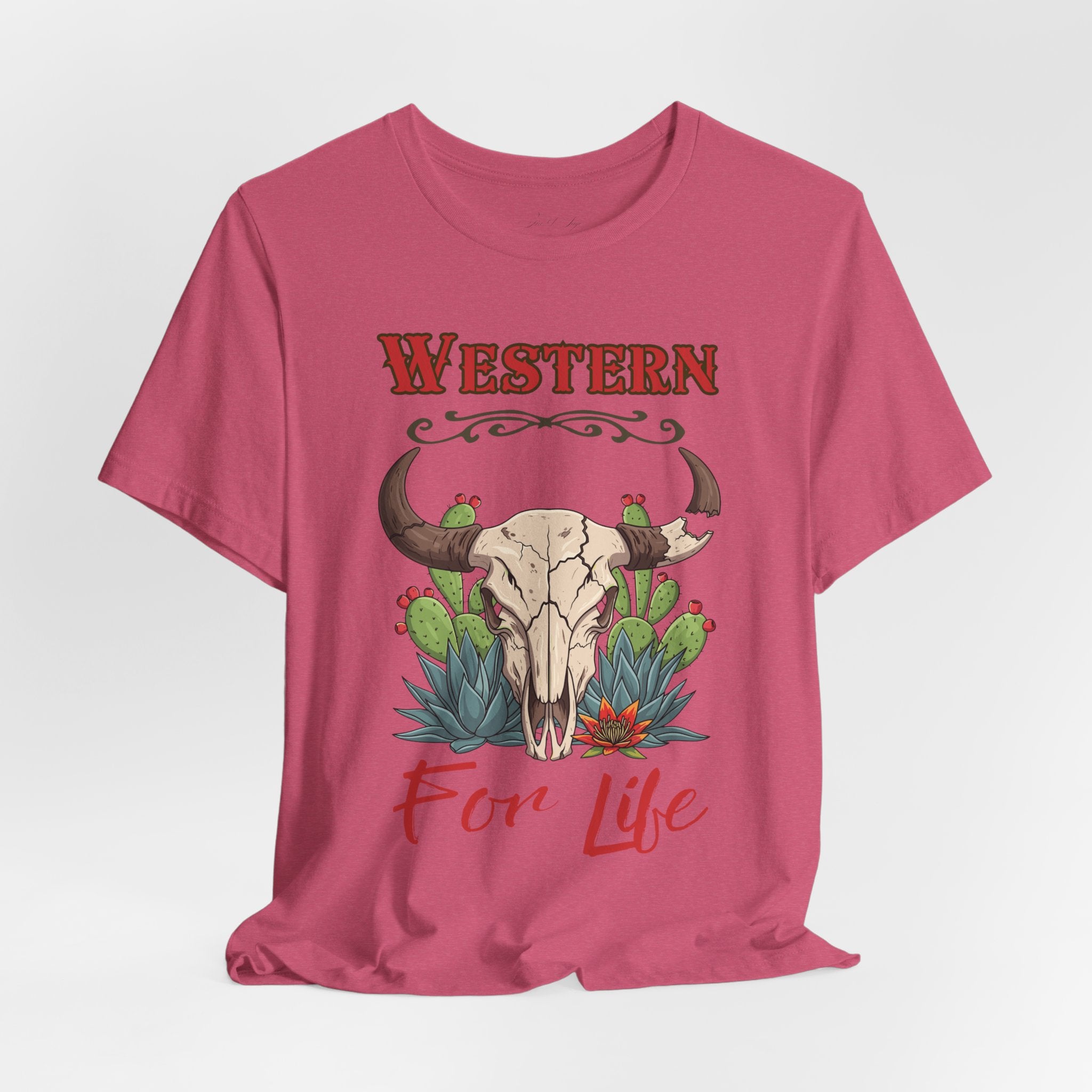 Cactus & Skull T-Shirt — Western for Life Collection