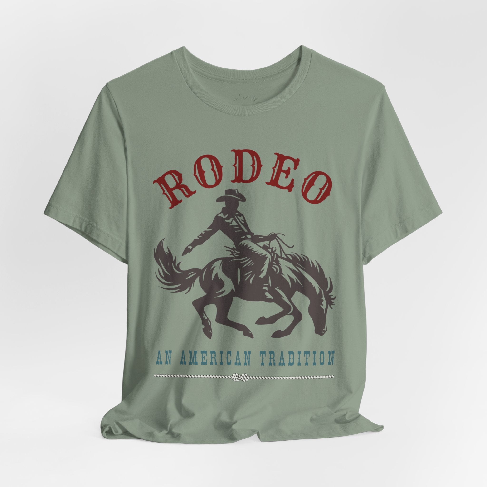 Rodeo An American Tradition T-shirt – Born in the Dirt Collection