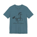 Running Horse  Tee | Horse Western Boho Shirt Born To Roam