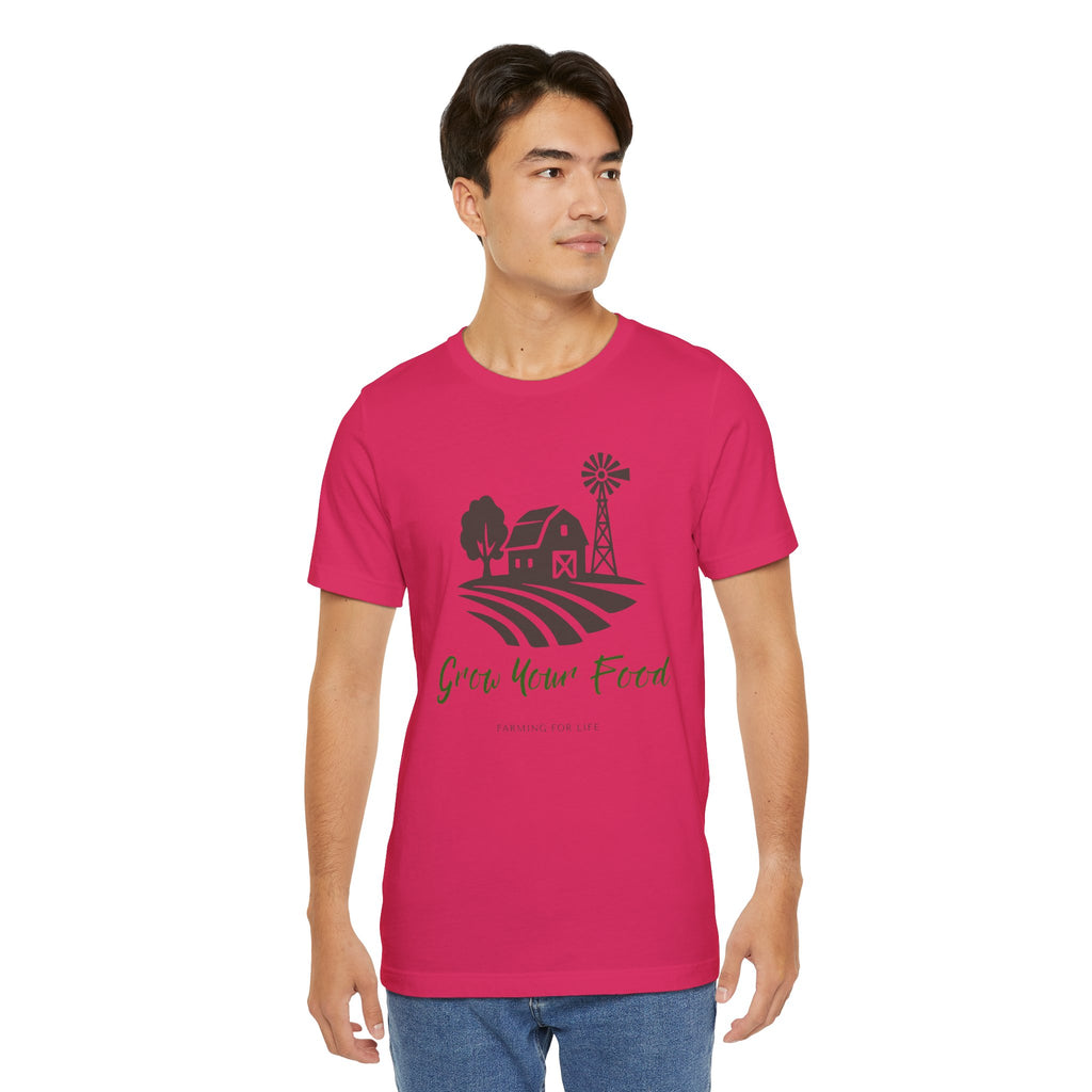 Grow Your Food T-Shirt | Farming for Life Collection