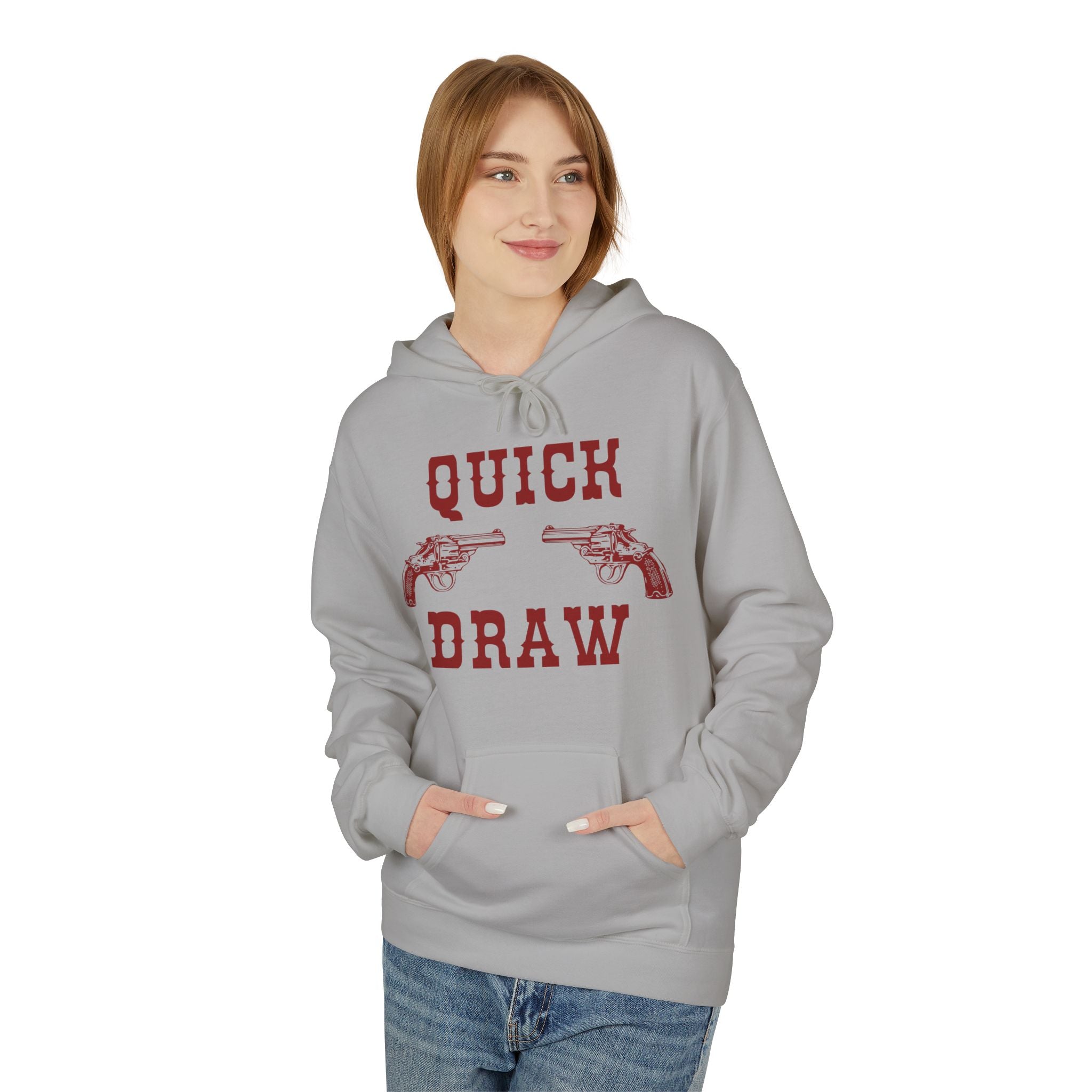 Quick Draw Hoodie — Western Pistols Graphic Pullover