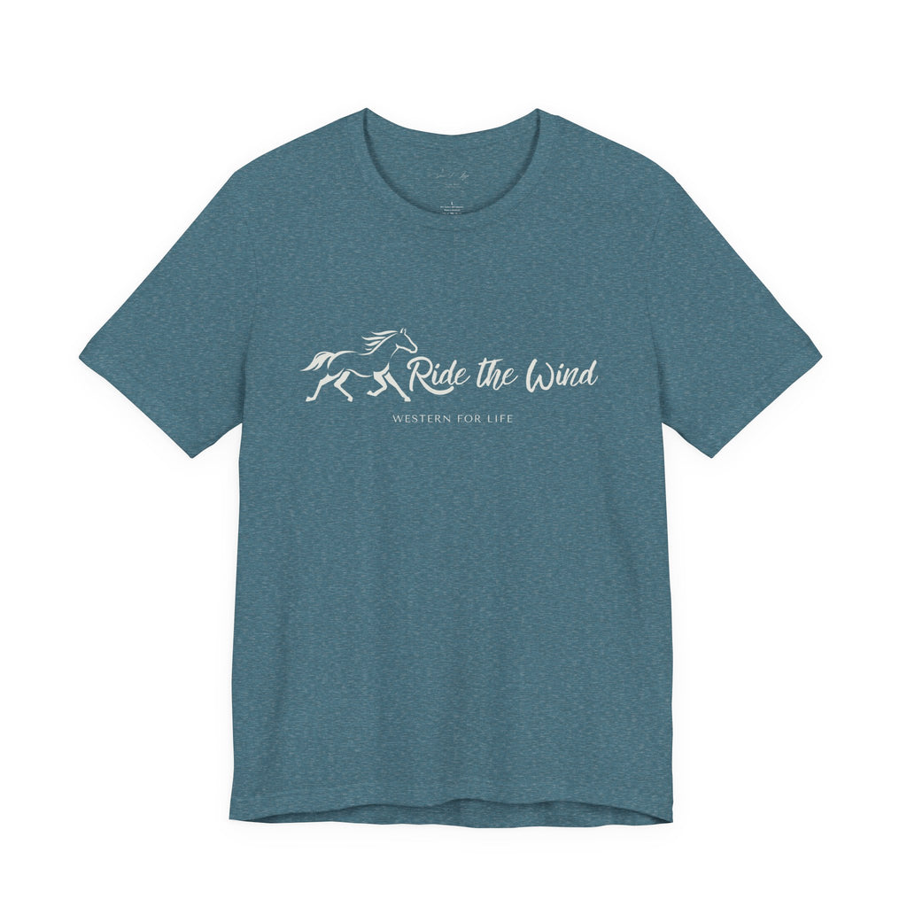 Ride the Wind Horse Tee | Western for Life Collection
