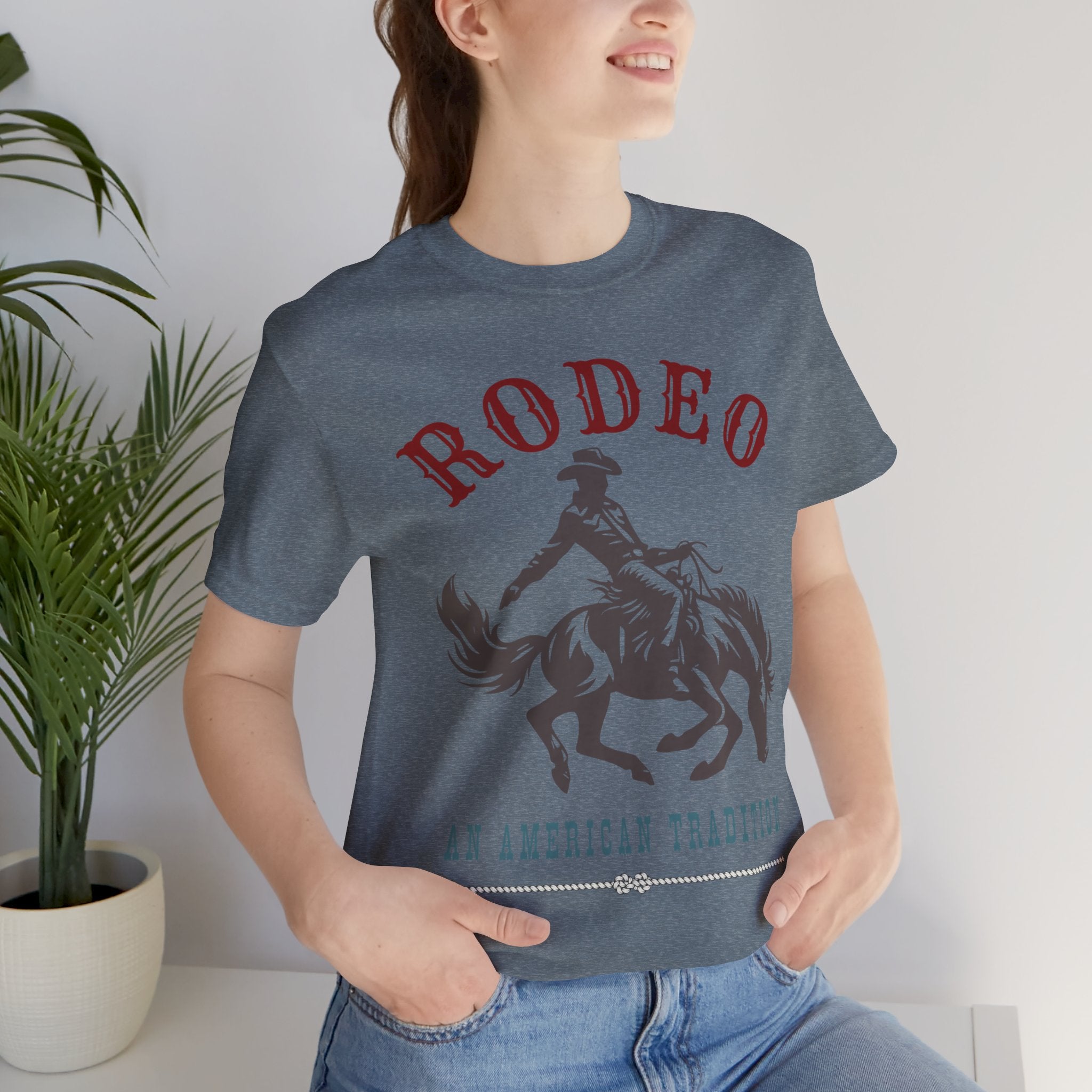 Rodeo An American Tradition T-shirt – Born in the Dirt Collection