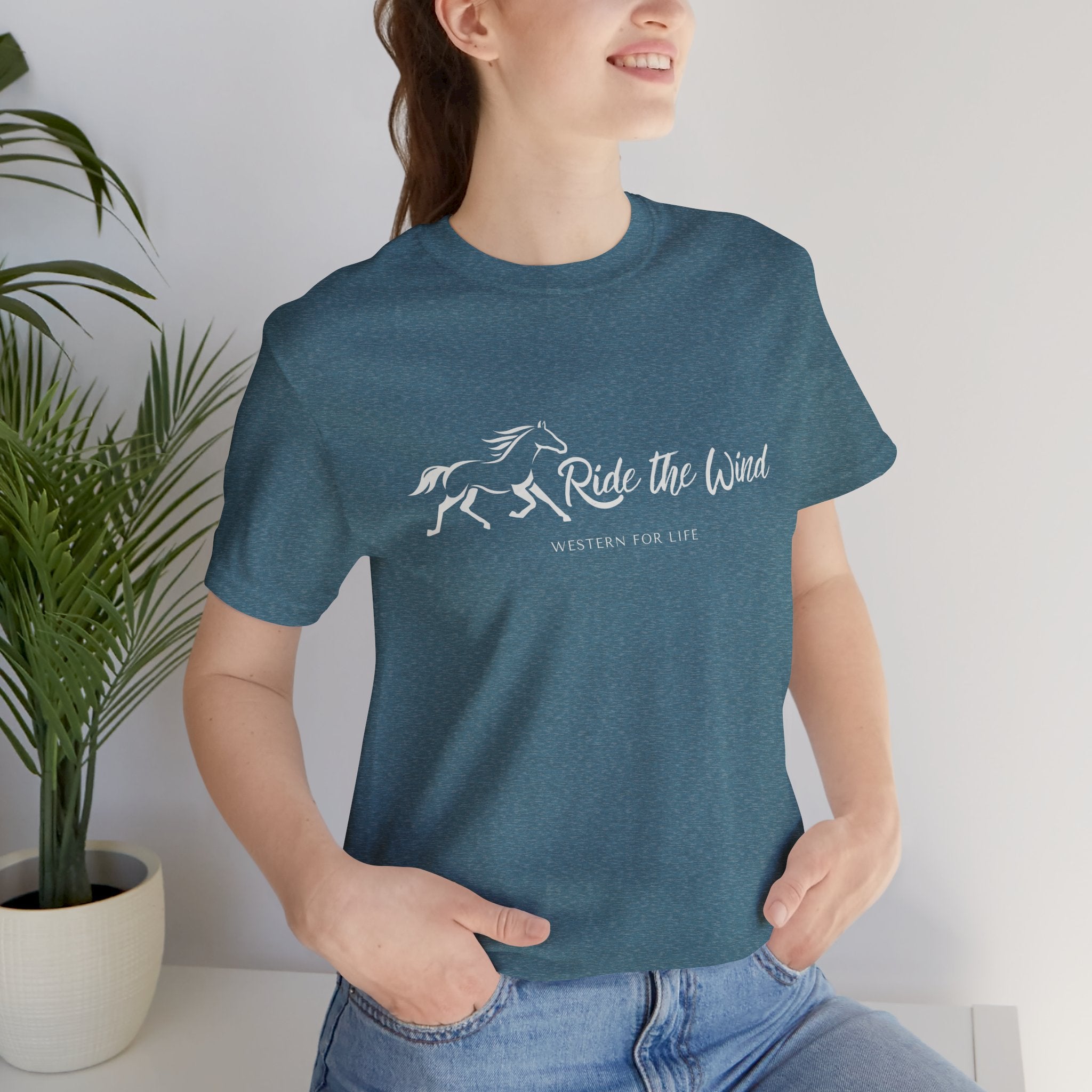 Ride the Wind Horse Tee | Western for Life Collection