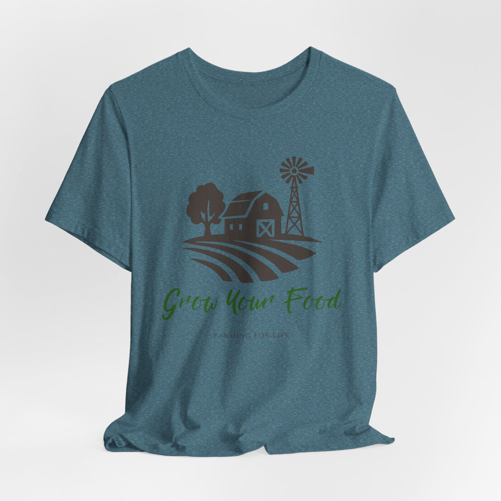 Grow Your Food T-Shirt | Farming for Life Collection