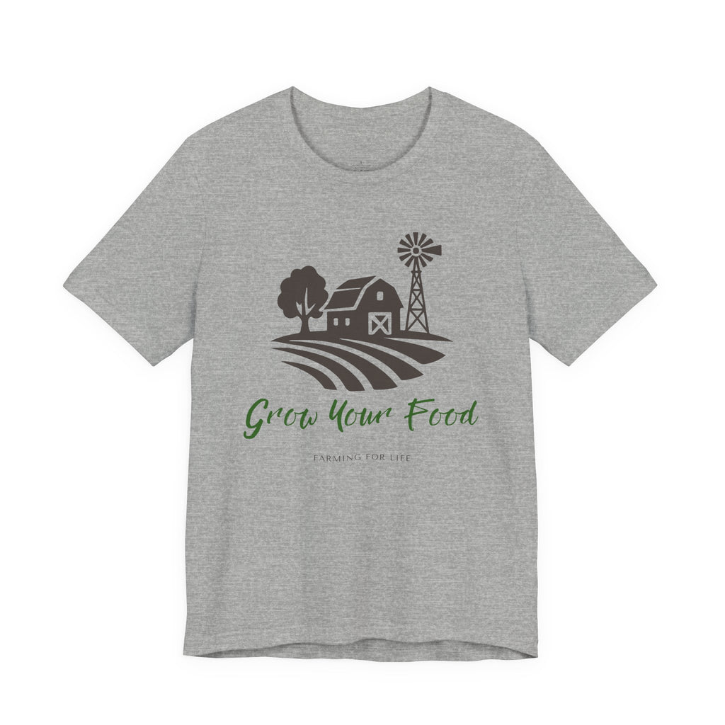 Grow Your Food T-Shirt | Farming for Life Collection