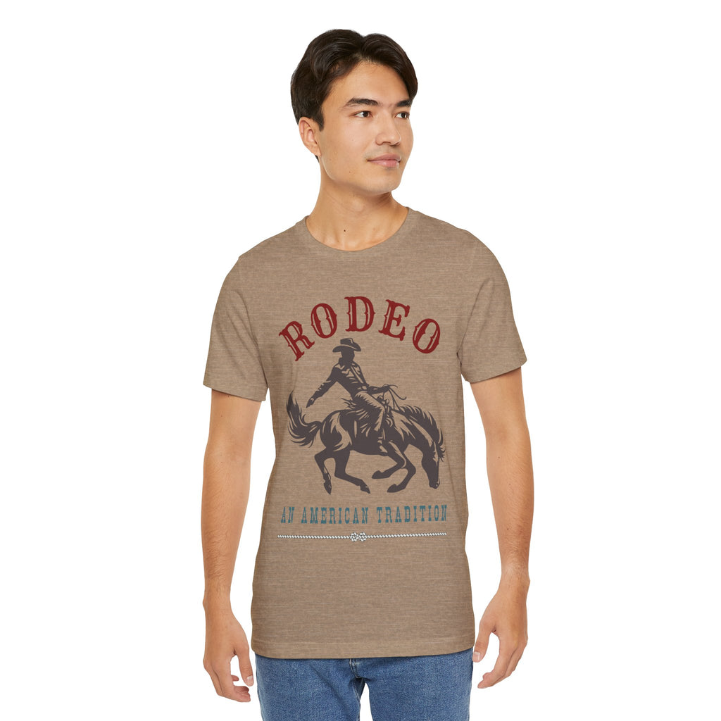 Rodeo An American Tradition T-shirt – Born in the Dirt Collection
