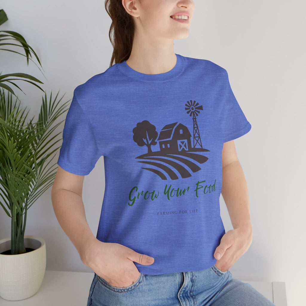 Grow Your Food T-Shirt | Farming for Life Collection