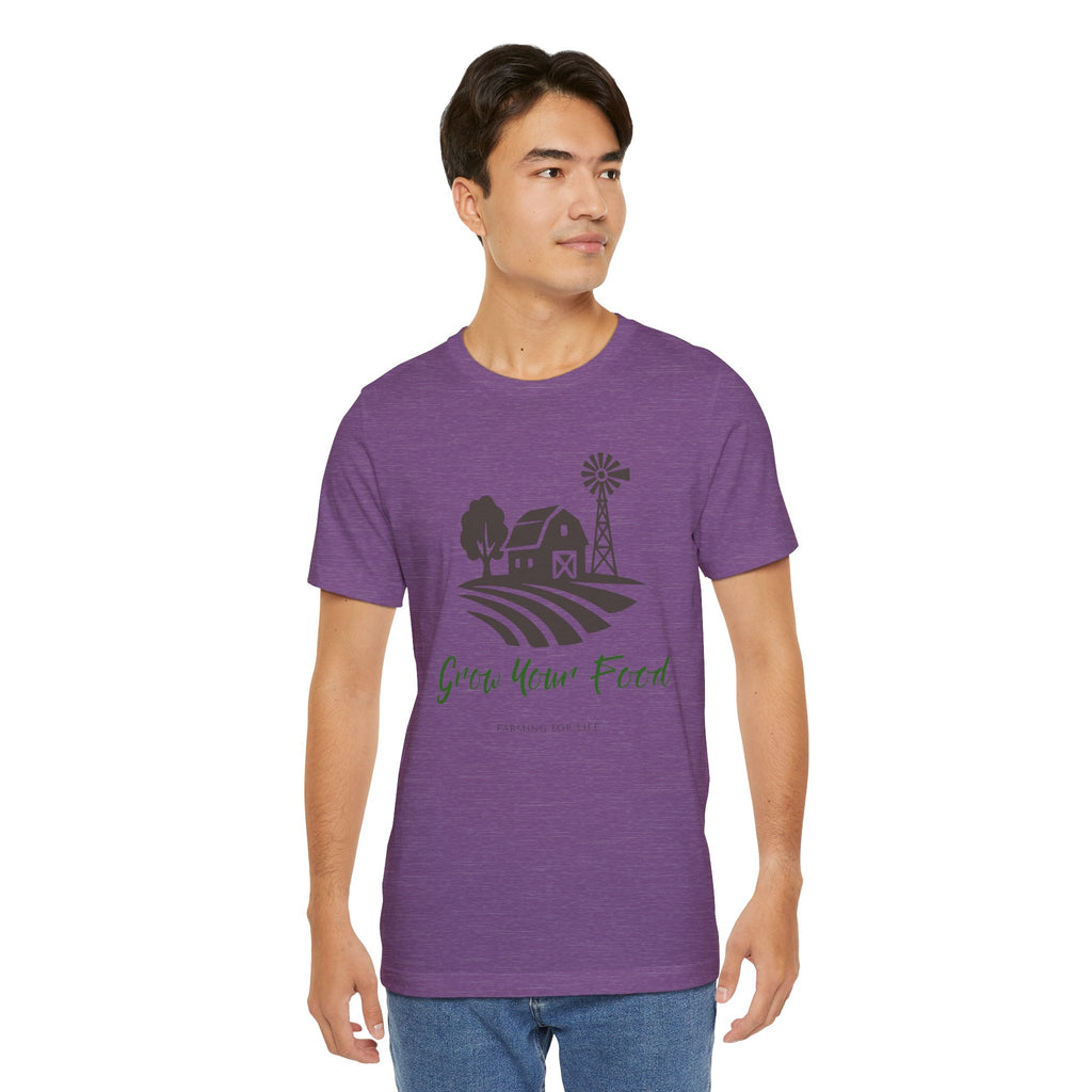 Grow Your Food T-Shirt | Farming for Life Collection