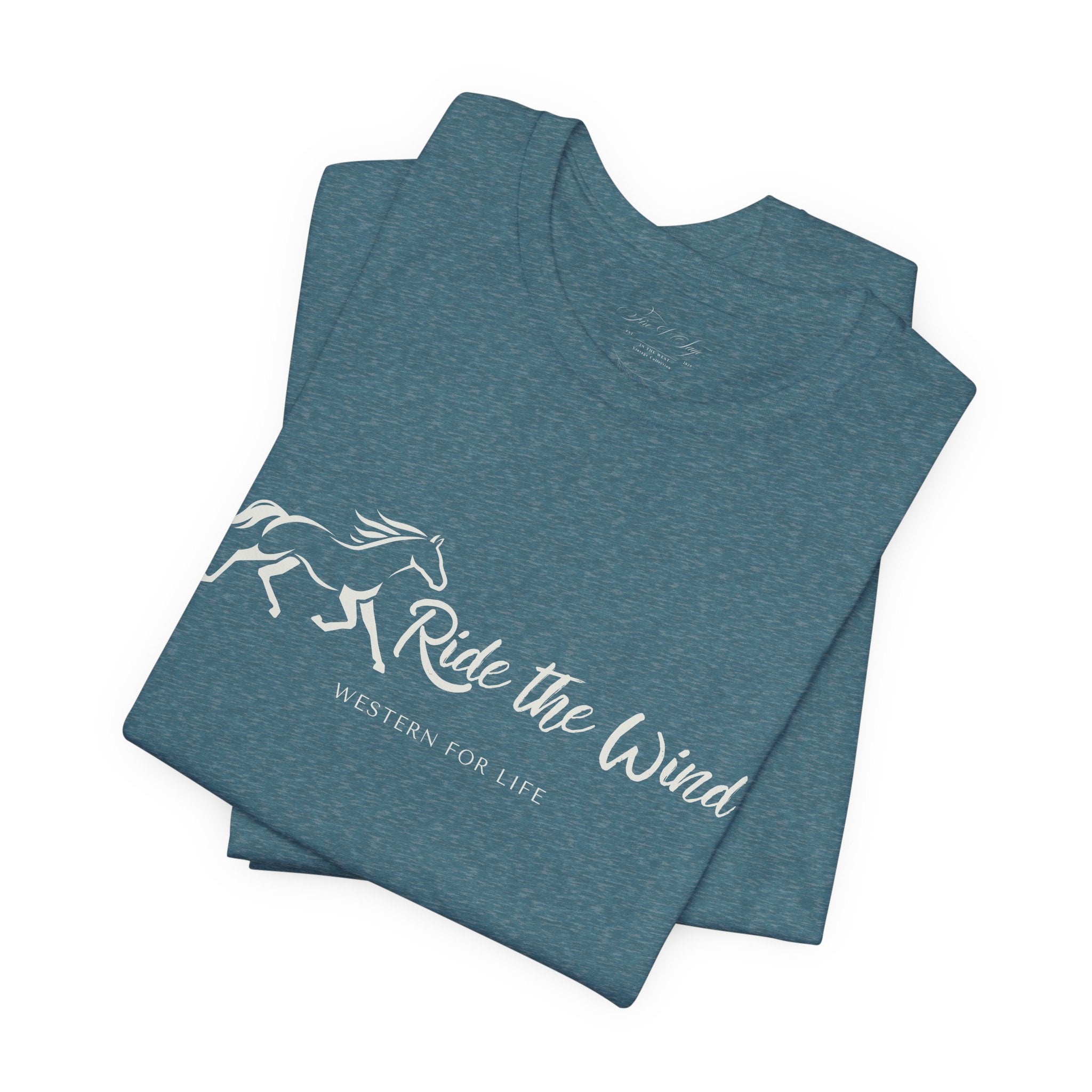 Ride the Wind Horse Tee | Western for Life Collection