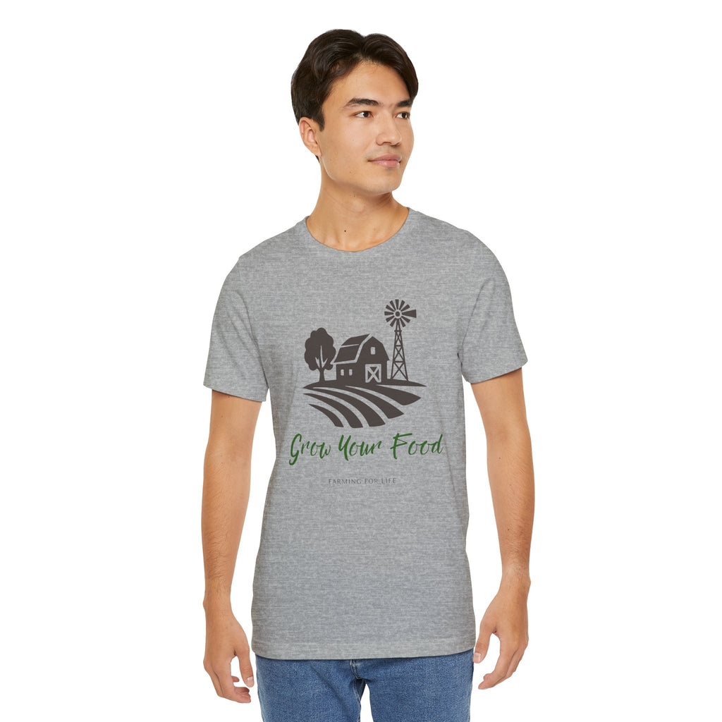 Grow Your Food T-Shirt | Farming for Life Collection