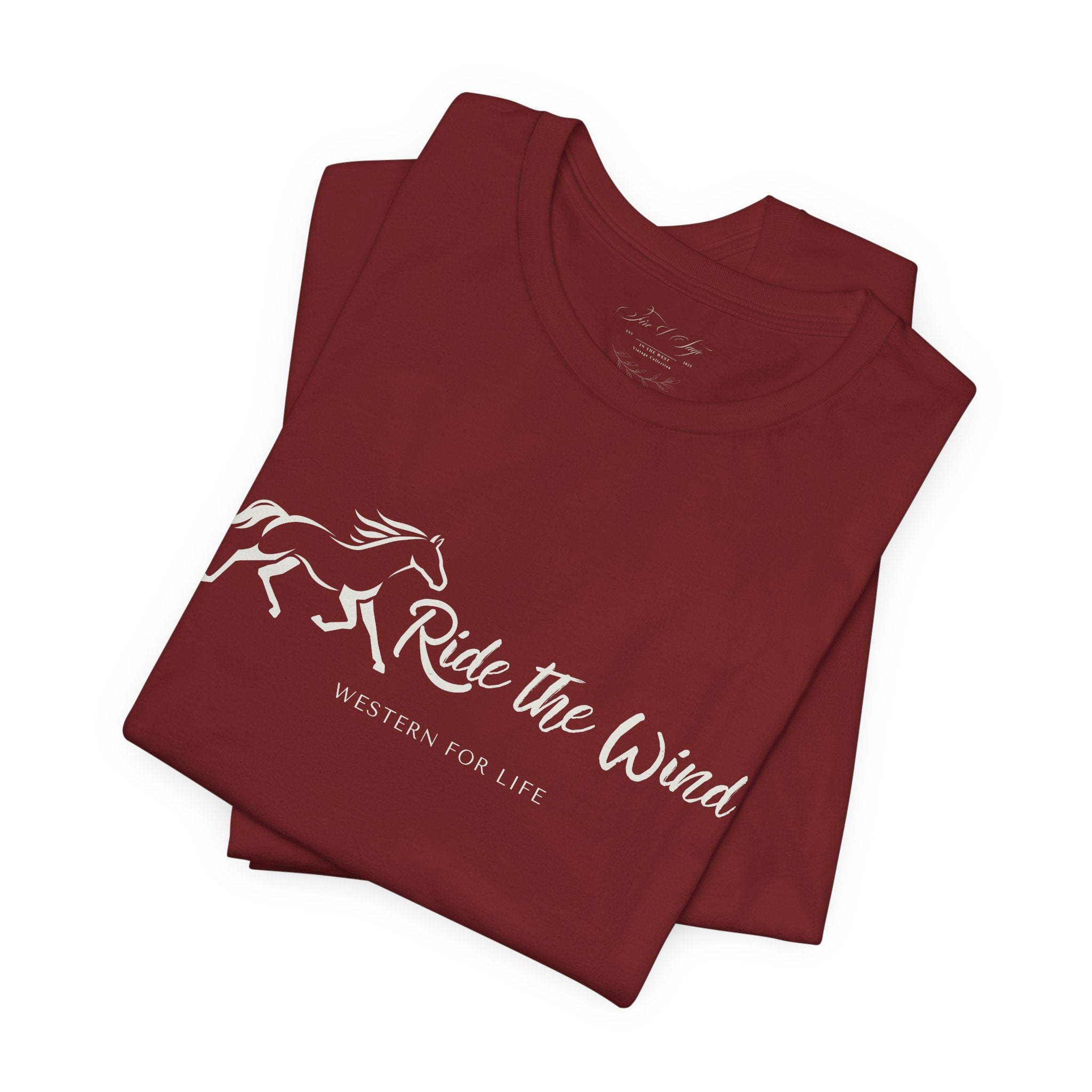 Ride the Wind Horse Tee | Western for Life Collection